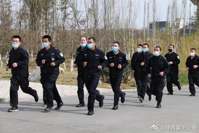 巡特警全警实战大练兵正在进行时。