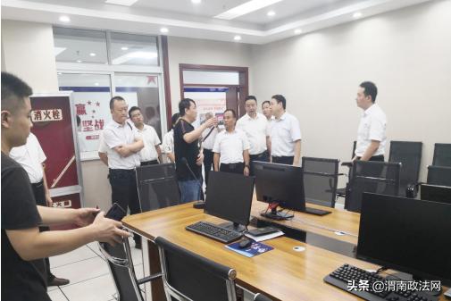 临渭区委政法委组织人员赴铜川市王益区考察学习综治中心建设情况（组图）