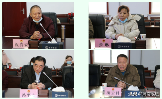 临渭区人民检察院举行干部退休欢送座谈会（图）
