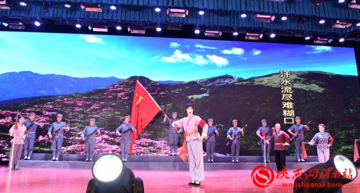 “永远跟党走”临渭区举办庆祝中国共产党成立100周年大型文艺汇演（组图）