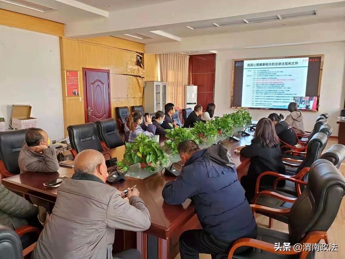 临渭区组织开展社会心理服务线上培训会（组图）